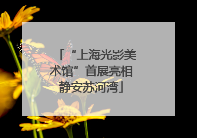 “上海光影美术馆”首展亮相静安苏河湾