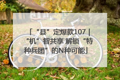 “县”定爆款107｜“机”智共享 解锁“特种兵团”的N种可能