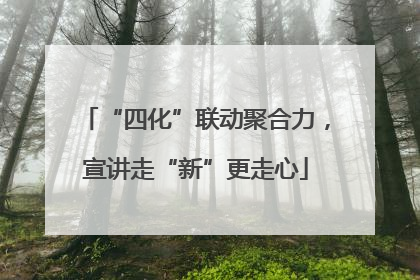 “四化”联动聚合力，宣讲走“新”更走心