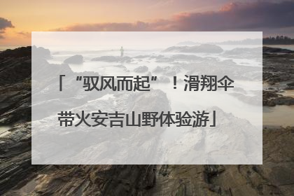 “驭风而起”！滑翔伞带火安吉山野体验游