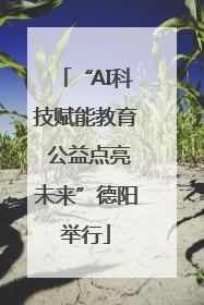 “AI科技赋能教育 公益点亮未来”德阳举行