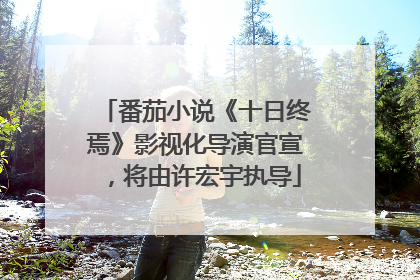 番茄小说《十日终焉》影视化导演官宣，将由许宏宇执导