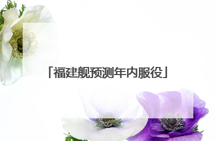 福建舰预测年内服役