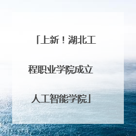 上新！湖北工程职业学院成立人工智能学院