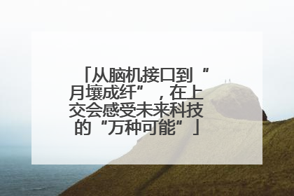 从脑机接口到“月壤成纤”，在上交会感受未来科技的“万种可能”