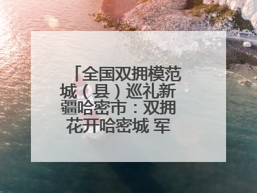 全国双拥模范城（县）巡礼新疆哈密市：双拥花开哈密城 军民同心谱新篇