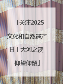关注2025文化和自然遗产日丨大河之滨 仰望仰韶