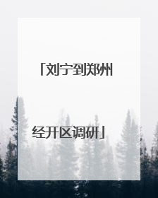 刘宁到郑州经开区调研
