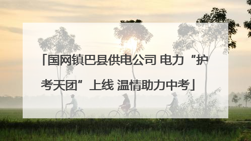 国网镇巴县供电公司 电力“护考天团”上线 温情助力中考