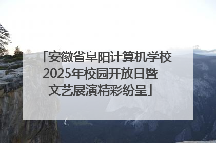 安徽省阜阳计算机学校2025年校园开放日暨文艺展演精彩纷呈