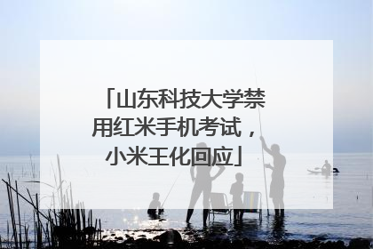 山东科技大学禁用红米手机考试，小米王化回应