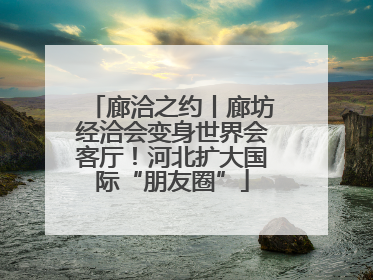 廊洽之约丨廊坊经洽会变身世界会客厅！河北扩大国际“朋友圈”