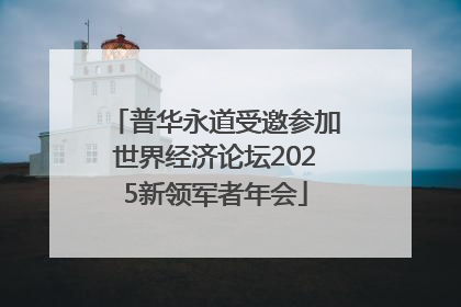 普华永道受邀参加世界经济论坛2025新领军者年会