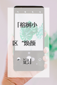 榕树小区“焕颜”记