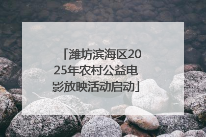 潍坊滨海区2025年农村公益电影放映活动启动