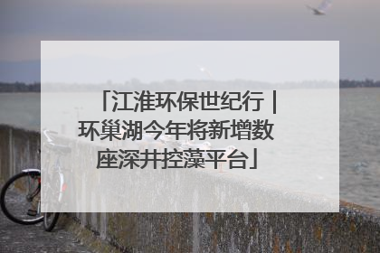 江淮环保世纪行｜环巢湖今年将新增数座深井控藻平台