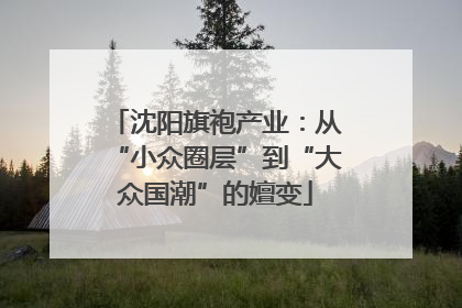 沈阳旗袍产业：从“小众圈层”到“大众国潮”的嬗变