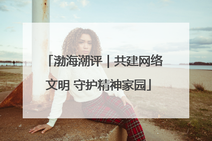 渤海潮评｜共建网络文明 守护精神家园