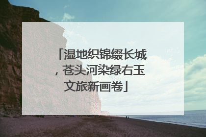 湿地织锦缀长城，苍头河染绿右玉文旅新画卷