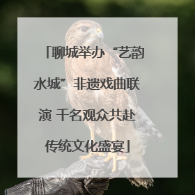 聊城举办“艺韵水城”非遗戏曲联演 千名观众共赴传统文化盛宴