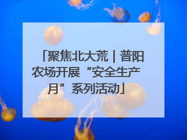 聚焦北大荒｜普阳农场开展“安全生产月”系列活动