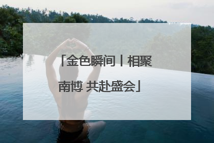 金色瞬间丨相聚南博 共赴盛会