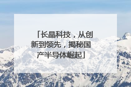 长晶科技，从创新到领先，揭秘国产半导体崛起