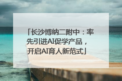 长沙博纳二附中：率先引进AI促学产品，开启AI育人新范式