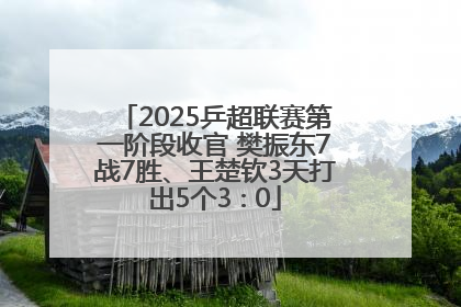 2025乒超联赛第一阶段收官 樊振东7战7胜、王楚钦3天打出5个3∶0
