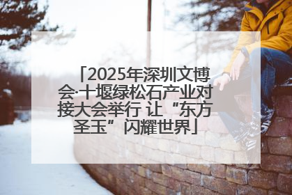 2025年深圳文博会·十堰绿松石产业对接大会举行 让“东方圣玉”闪耀世界