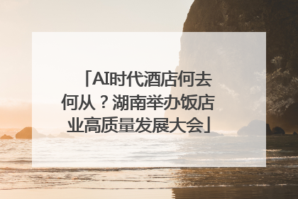 AI时代酒店何去何从？湖南举办饭店业高质量发展大会